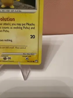 Pokemon Pichu TCG Mysterious Treasures Card 93/123 Regular NM Condition - Image 4