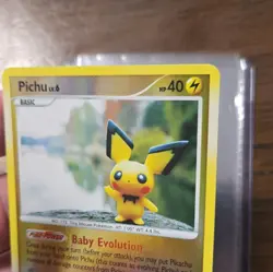 Pokemon TCG Pichu Mysterious Treasures 93/123 Reverse Holo Common English 40HP - Image 4