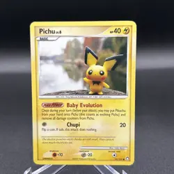 Pokemon TCG Pichu Mysterious Treasures 93/123 Regular Yuka Morii - Image 1