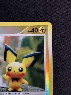 Pokemon TCG Pichu Reverse Holo Card 93/123 Mysterious Treasures - Image 2