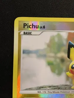 Pokemon TCG Pichu Reverse Holo Card 93/123 Mysterious Treasures - Image 3