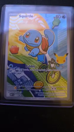 Pokemon TCG Squirtle MEP 039 First Partner Illustration 30th Anniversary NM - Image 1