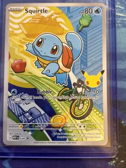 Pokemon TCG Squirtle MEP 039 First Partner Illustration 30th Anniversary NM - Image 1