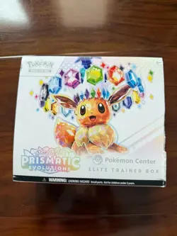 Opened Pokemon Prismatic Evolutions Elite Trainer Box (ETB) No Promo No Packs - Image 4