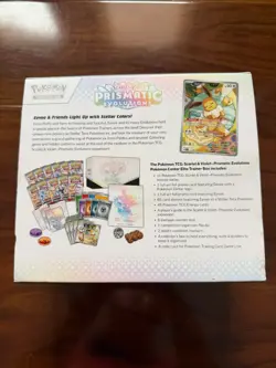 Opened Pokemon Prismatic Evolutions Elite Trainer Box (ETB) No Promo No Packs - Image 5
