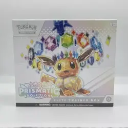 Opened Pokemon Prismatic Evolutions Elite Trainer Box (ETB) No Promo No Packs - Image 1
