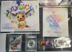 Opened Pokemon Prismatic Evolutions Elite Trainer Box (ETB) No Promo No Packs - Image 2