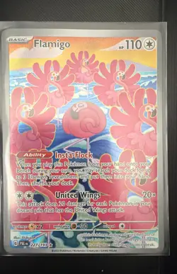 Pokemon TCG Flamigo 227/193 Sv02: Paldea Evolved - NM - Image 1
