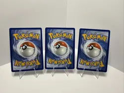 Pokemon 1st Partner 30th Anniversary Gen 7 Set (Rowlet, Kitten, Popplio) NM - Image 5
