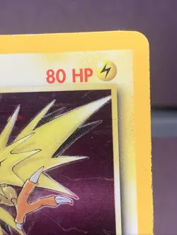 Pokemon TCG 1st Edition Zapdos 15/62 Fossil Set Holo Rare VTG WOTC MP-/HP - Image 3