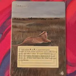 Savannah Unlimited Edition 1993 Played MTG Altered - Image 1