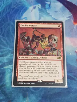 Goblin Welder - Commander 2014 - MTG Magic: the Gathering - Near Mint NM - Image 1
