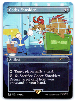 Codex Shredder (Rainbow Foil) - Secret Lair MTG - Image 1