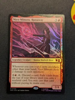 MTG Nico Minoru Runaway FOIL MSC 700 Commander - Marvel Super Heroes - Image 1