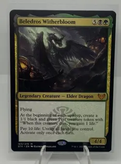 MTG - Beledros Witherbloom - STX 163/275 - Strixhaven - Mythic - Magic - Image 1