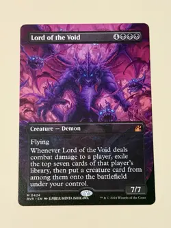 Lord of the Void (Anime Borderless) Ravnica Remastered Regular NM - Image 1