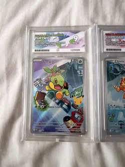 Pokemon TCG 2026 First Partner Illustration 3-Card Promo Holo ACE 10 x2 ACE 9 x1 - Image 2