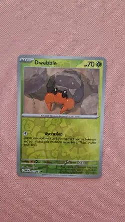 Dwebble 011/182 Destined Rivals Pokemon Reverse Holo - Image 1