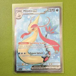 Pokemon Company Milotic ex 217/191 SV08 Surging Sparks UR Holo English 270HP - Image 1