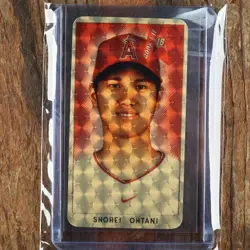 2018 Shohei Ohtani Rookie RC Tobacco Style Card (GOLD) - Image 4