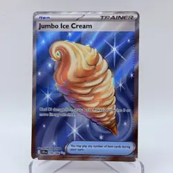 Jumbo Ice Cream 109/086 Ultra Rare ME04: Chaos Rising Pokemon Holo Near Mint - Image 1