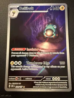 Pokemon TCG Bellibolt 201/197 Obsidian Flames Illustration Rare - Image 1