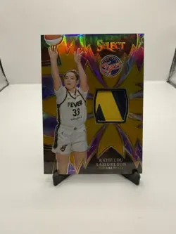 2024 Panini Select WNBA - Sparks Katie Lou Samuelson #13 Gold Prizm /10 (MEM) - Image 1