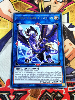 Knightmare Gryphon geim-en041 1st Edition (NM+) Rare Yu-Gi-Oh! - Image 1