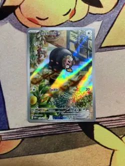 Lechonk - 209/197 - Illustration Rare - Obsidian Flames Pokemon TCG - NM - Image 1