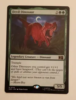 Devil Dinosaur Commander: Marvel Super Heroes Regular - Image 1