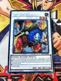 Oboro-Guruma, Wheeled Mayakashi hisu-en032 1st Edition (NM) Secret Rare Yu-Gi-Oh - Image 1