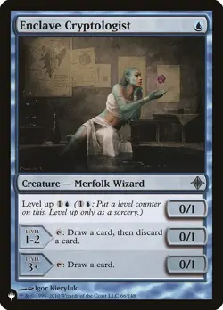 Enclave Cryptologist - PLST #ROE-66 Uncommon - NM / Mint The List Single - Image 1