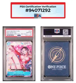 PSA 10 Boa Hancock ST03-013 Best Selection Vol.2 One Piece Card Game Japanese - Image 2