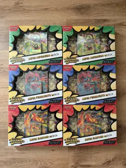 Pokemon TCG Ascended Heroes Mega Meganium Emboar Feraligatr EX Box Set Of 6 - Image 2