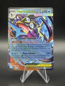 Mega Greninja ex 081 | Pokemon TCG Mega Evolution | Black Star Promo - Image 1
