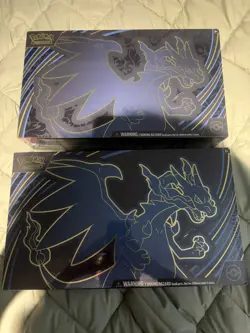 2x Pokemon TCG Mega Charizard X Ex Ultra Premium Collection UPC - Image 1