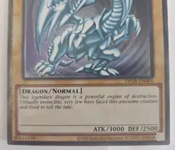 Blue-Eyes White Dragon OP28-EN001 OTS Tournament Pack 28 Unlimited PACK FRESH! - Image 5