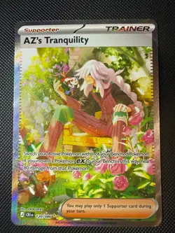 Pokemon AZ's Tranquility 120/086 Full Art Special Illustration Rare NM - Image 1