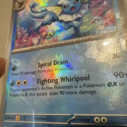 Vaporeon Masterball Reverse Holo 022/131 Prismatic Evolutions nm - Image 4
