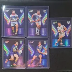 Select 2026 NRL Warriors Playmakers 5-Card PM76 - PM80 New Zealand FULL SET 🔥 - Image 1