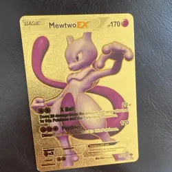 Pokemon TCG Mewtwo EX 98/99 Evolutions Full Art Holo Card English 170HP - Image 1