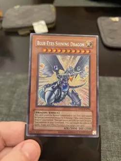Yu-Gi-Oh! Blue-Eyes Shining Dragon RP02-EN096 Mint Secret Rare Foil Bleed - Image 2