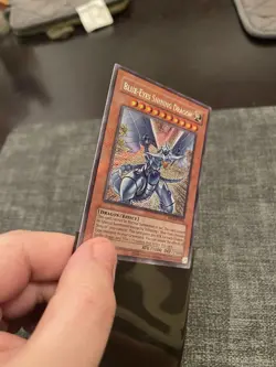 Yu-Gi-Oh! Blue-Eyes Shining Dragon RP02-EN096 Mint Secret Rare Foil Bleed - Image 3