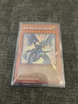 Yu-Gi-Oh! Blue-Eyes Shining Dragon RP02-EN096 Mint Secret Rare Foil Bleed - Image 5