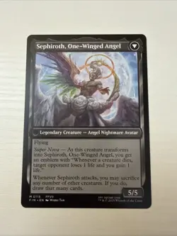 Sephiroth, Fabled SOLDIER Final Fantasy Regular Mtg Magic The Gathering - Image 2