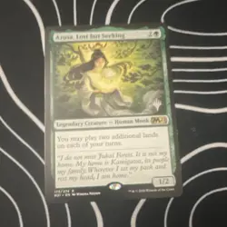 Wizards of the Coast MTG Azusa, Lost but Seeking 173/274 Rare Green Foil Eng - Image 1