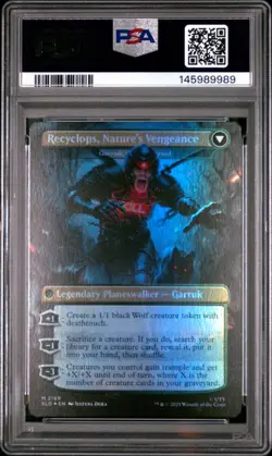 2025 #2169 RECYCLOPS, ECO-FRIENDLY/RECYCLOPS, NATURE'S VENGEANCE PSA 10 - Image 2