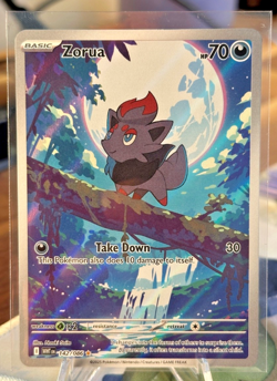 Pokemon TCG - Zorua IR Illustration rare - SV: White Flare 142/086 - NM - Image 1