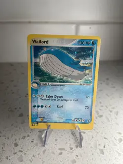 Wailord 14/109 Holo EX Ruby Sapphire 2003 Pokemon Card HP - Image 1