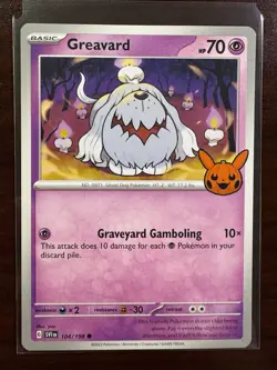 2023 Pokemon Trick or Trade - #104/198 Greavard - Image 1